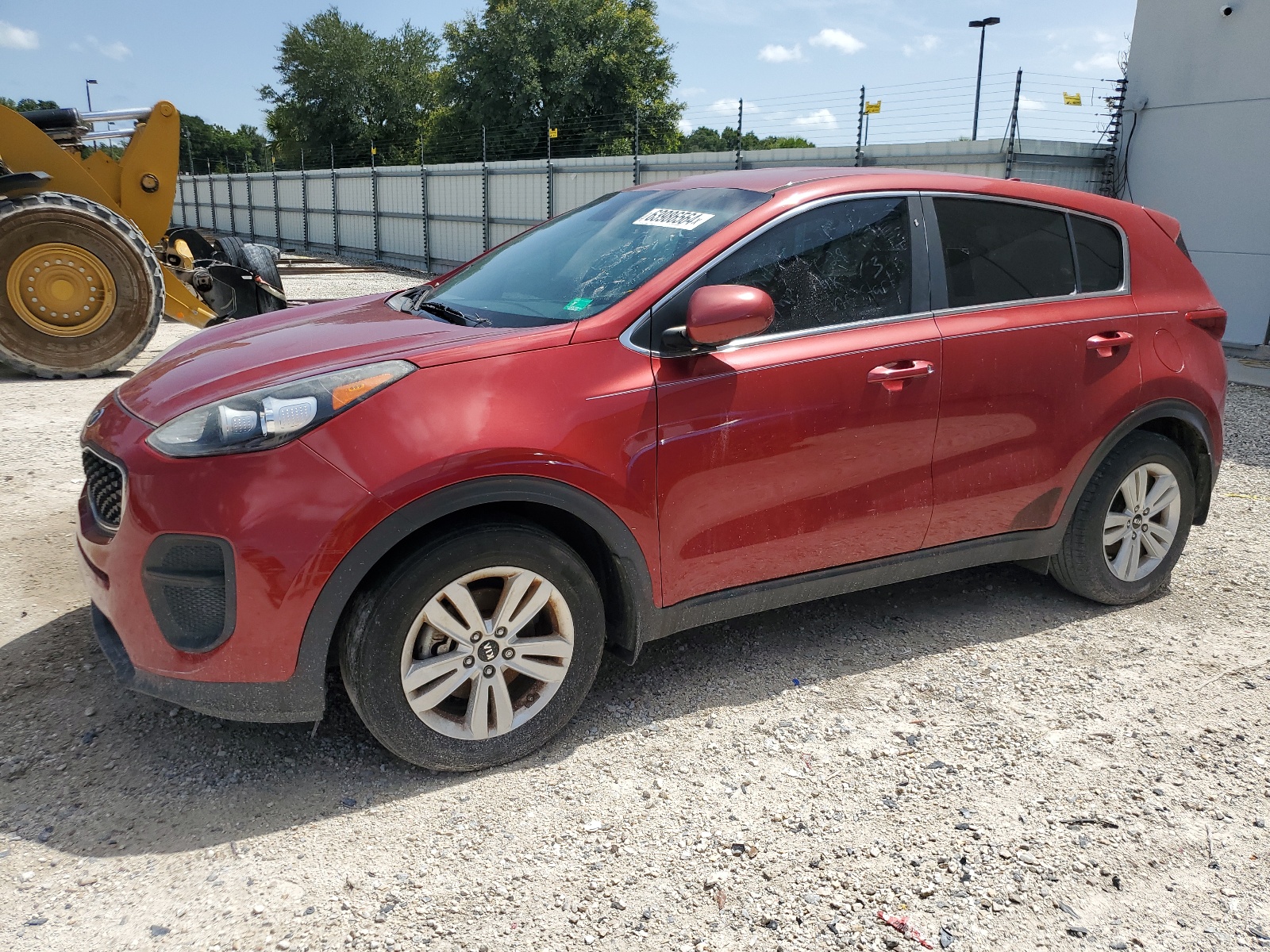 2017 Kia Sportage Lx vin: KNDPM3ACXH7207138