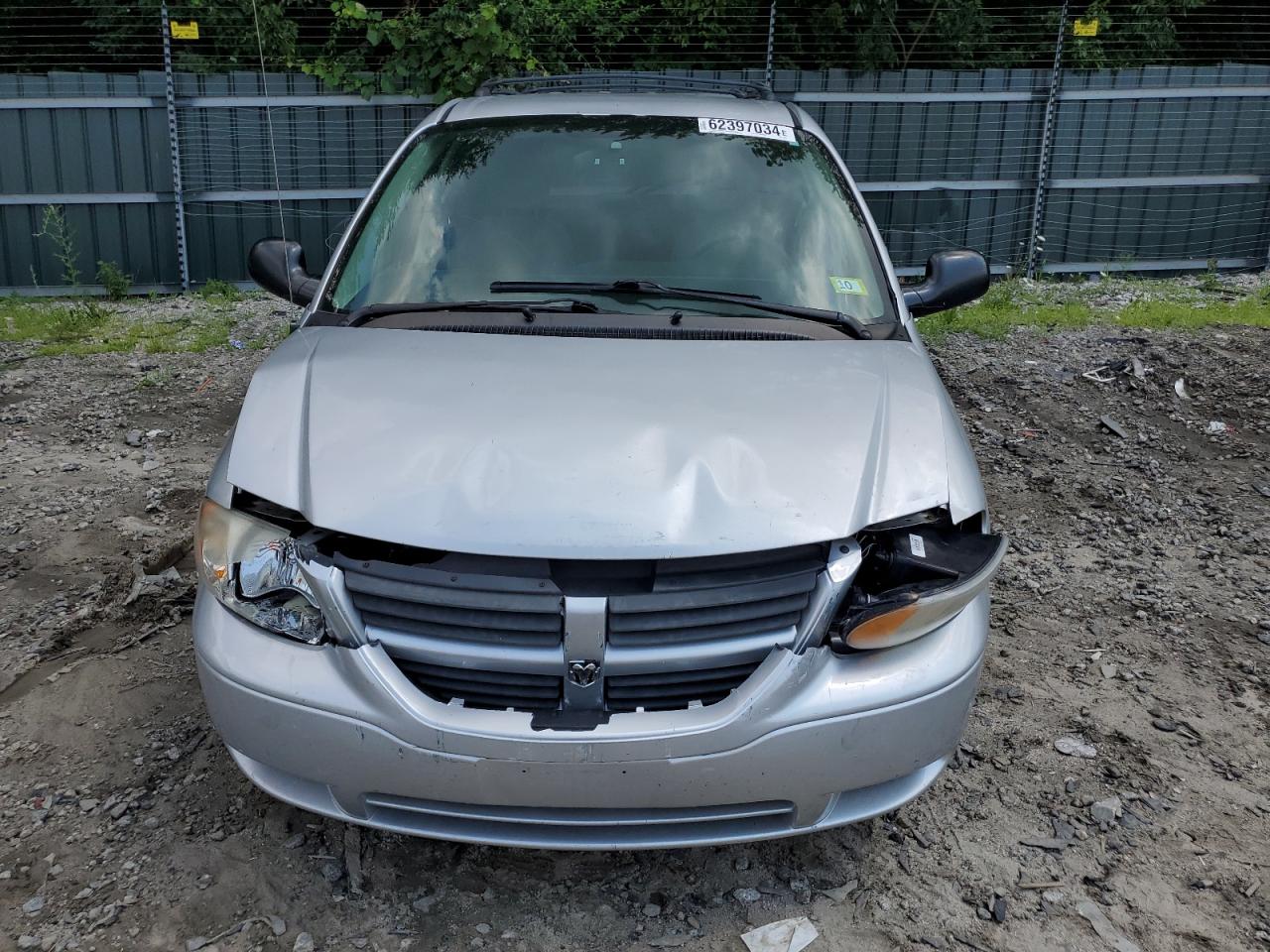 2006 Dodge Caravan Sxt VIN: 1D4GP45R76B571672 Lot: 62397034