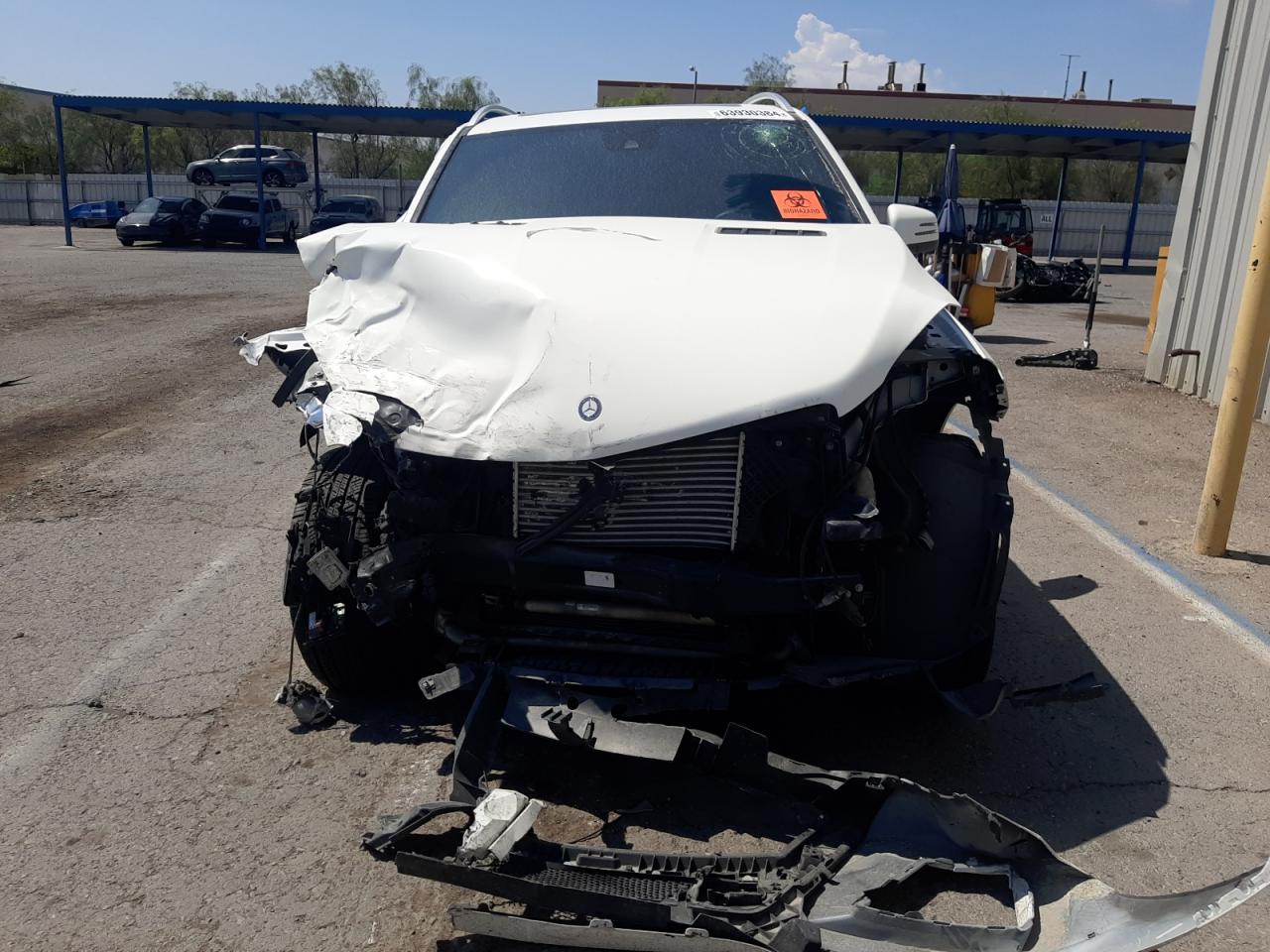 2015 Mercedes-Benz Ml 250 Bluetec VIN: 4JGDA0EB0FA502076 Lot: 63930384