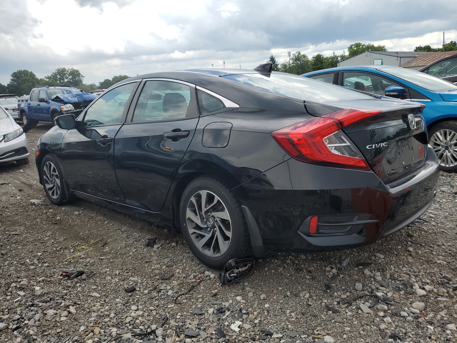 2017 Honda Civic Ex vin: 19XFC2F73HE081807