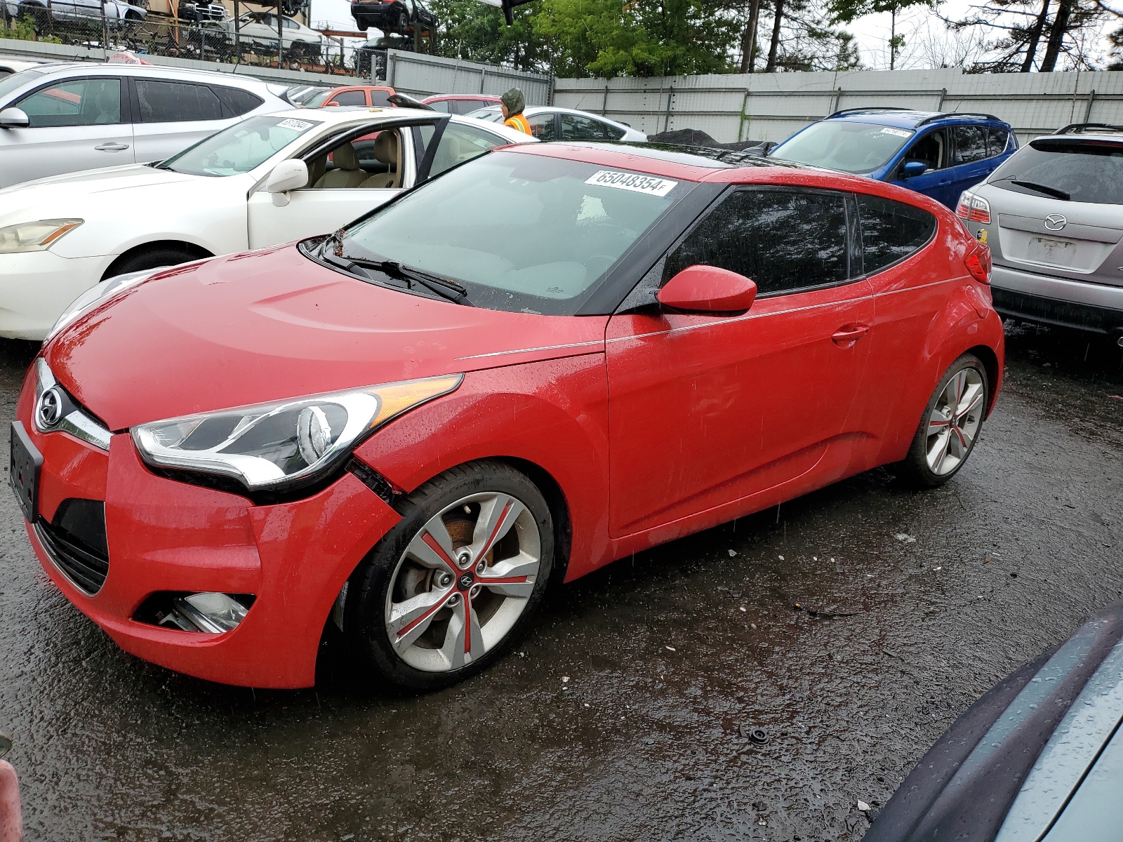 2016 Hyundai Veloster vin: KMHTC6AD5GU250132