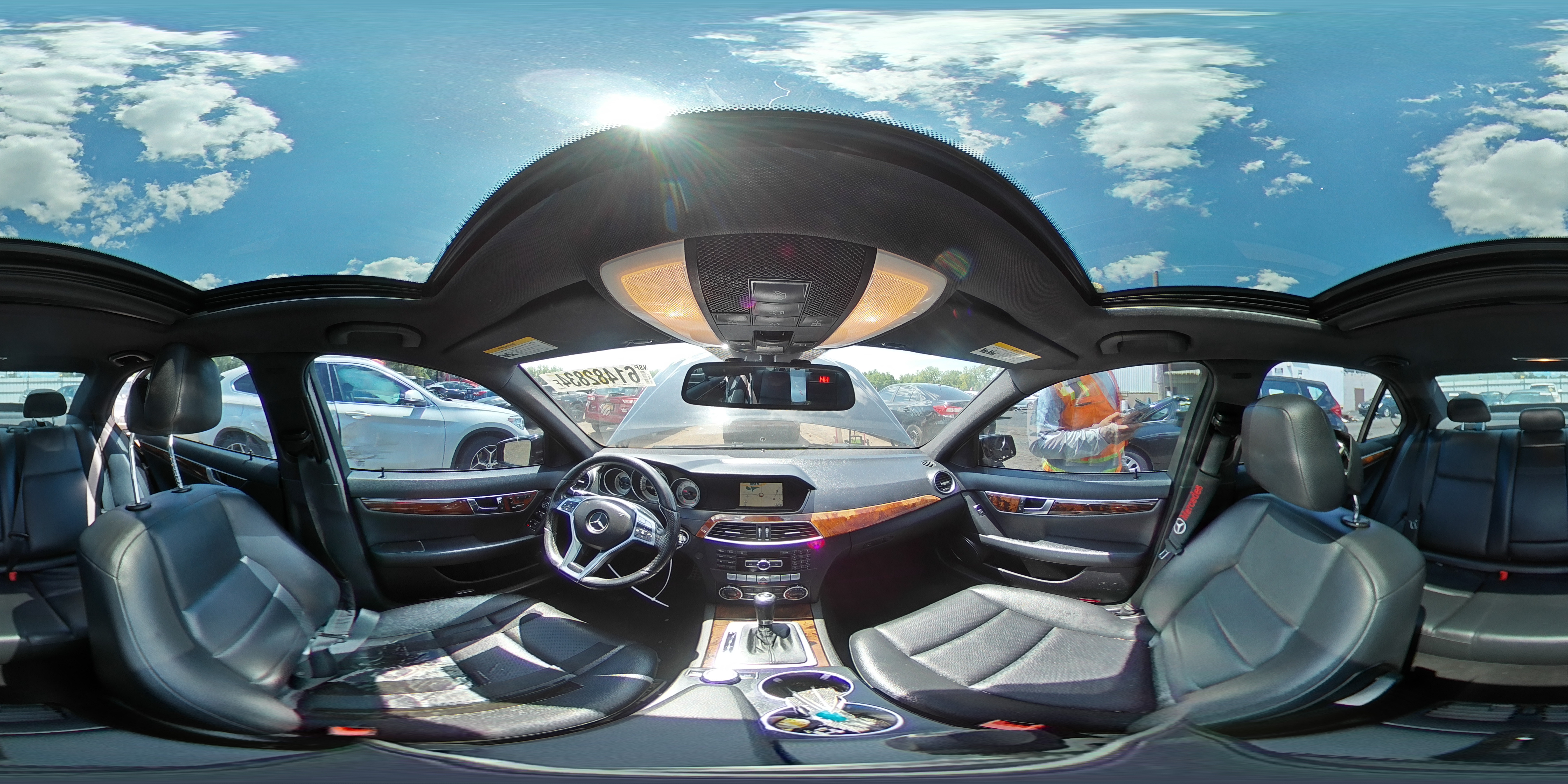 2013 Mercedes-Benz C 300 4Matic VIN: WDDGF8AB6DR267114 Lot: 61482834