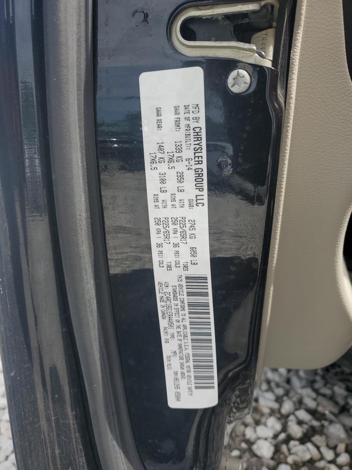 2014 Chrysler Town & Country Touring VIN: 2C4RC1BG1ER440501 Lot: 62519584