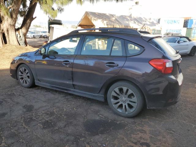 Кросовери SUBARU IMPREZA 2013 Бордовий