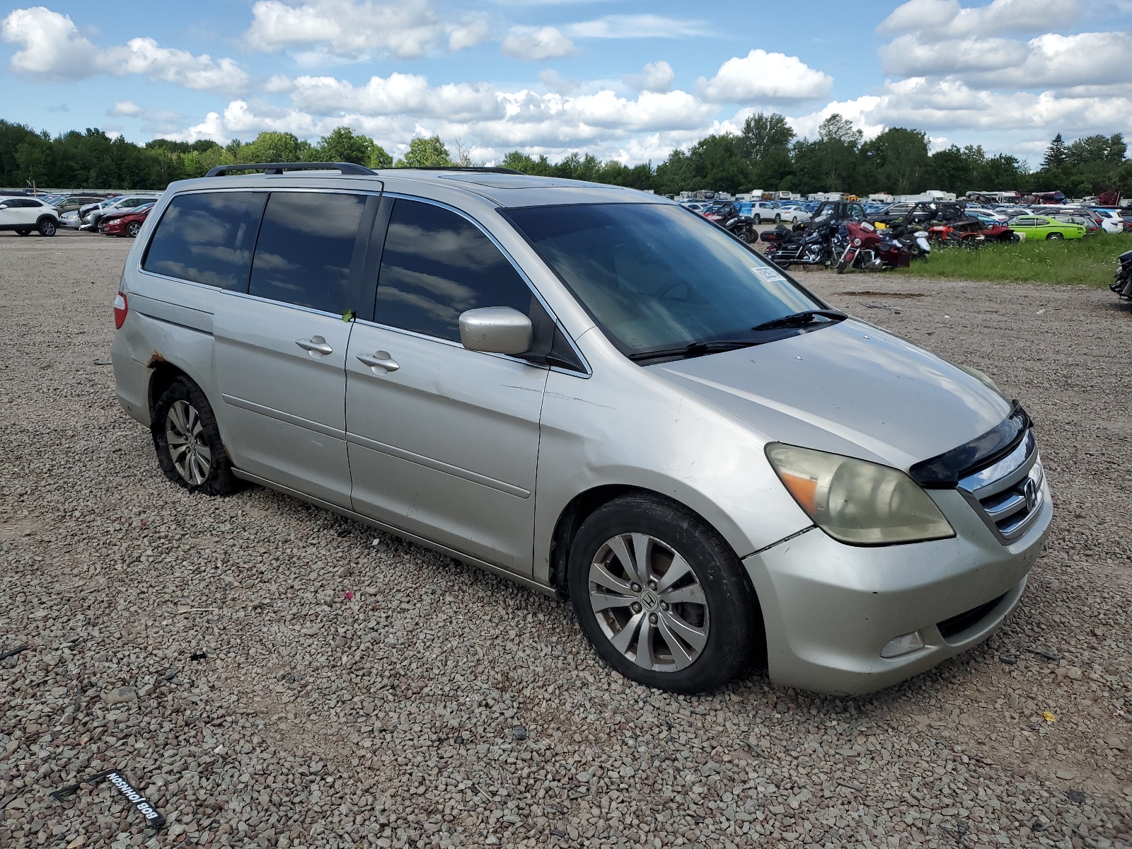 5FNRL38685B115396 2005 Honda Odyssey Exl