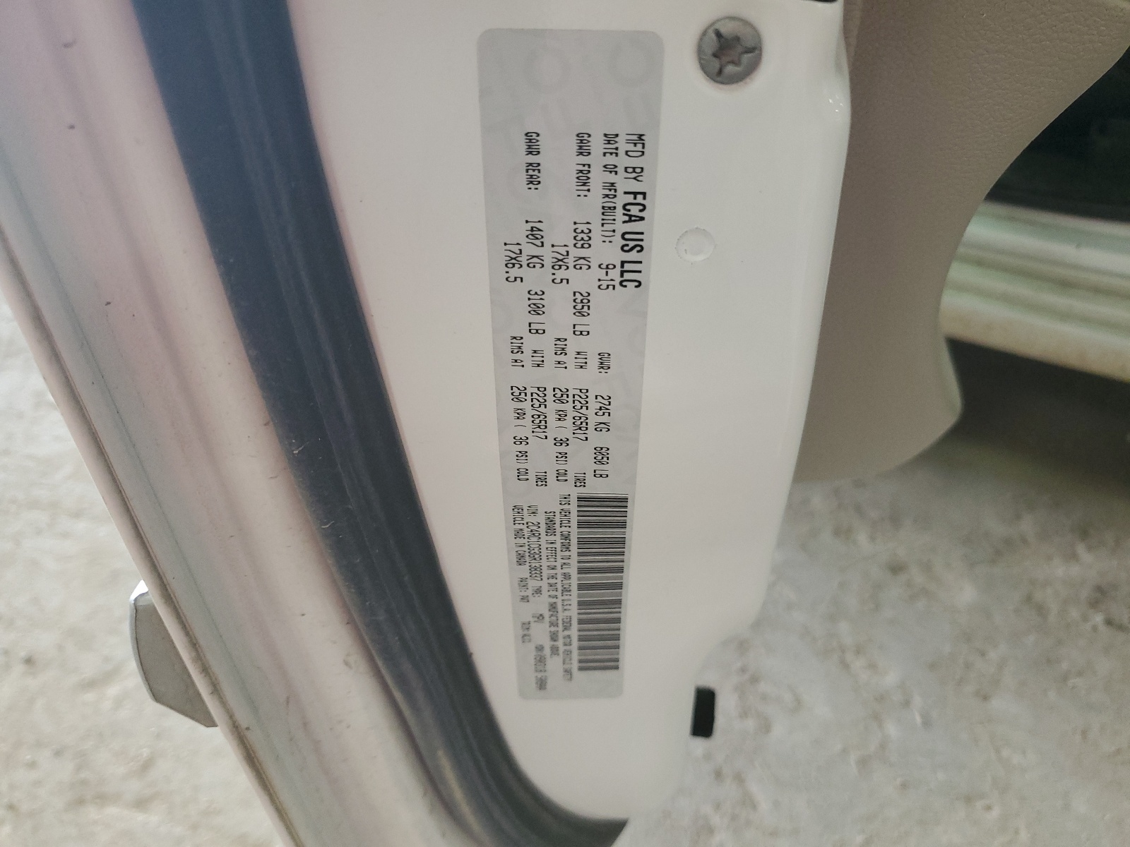 2C4RC1CG3GR138337 2016 Chrysler Town & Country Touring L