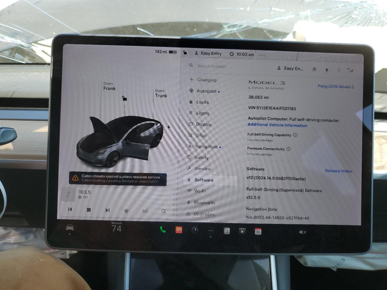 2018 Tesla Model 3 VIN: 5YJ3E1EA4JF021183 Lot: 63355184