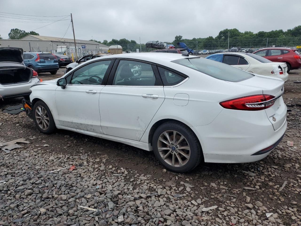 2017 Ford Fusion Se VIN: 3FA6P0H71HR383312 Lot: 64180474