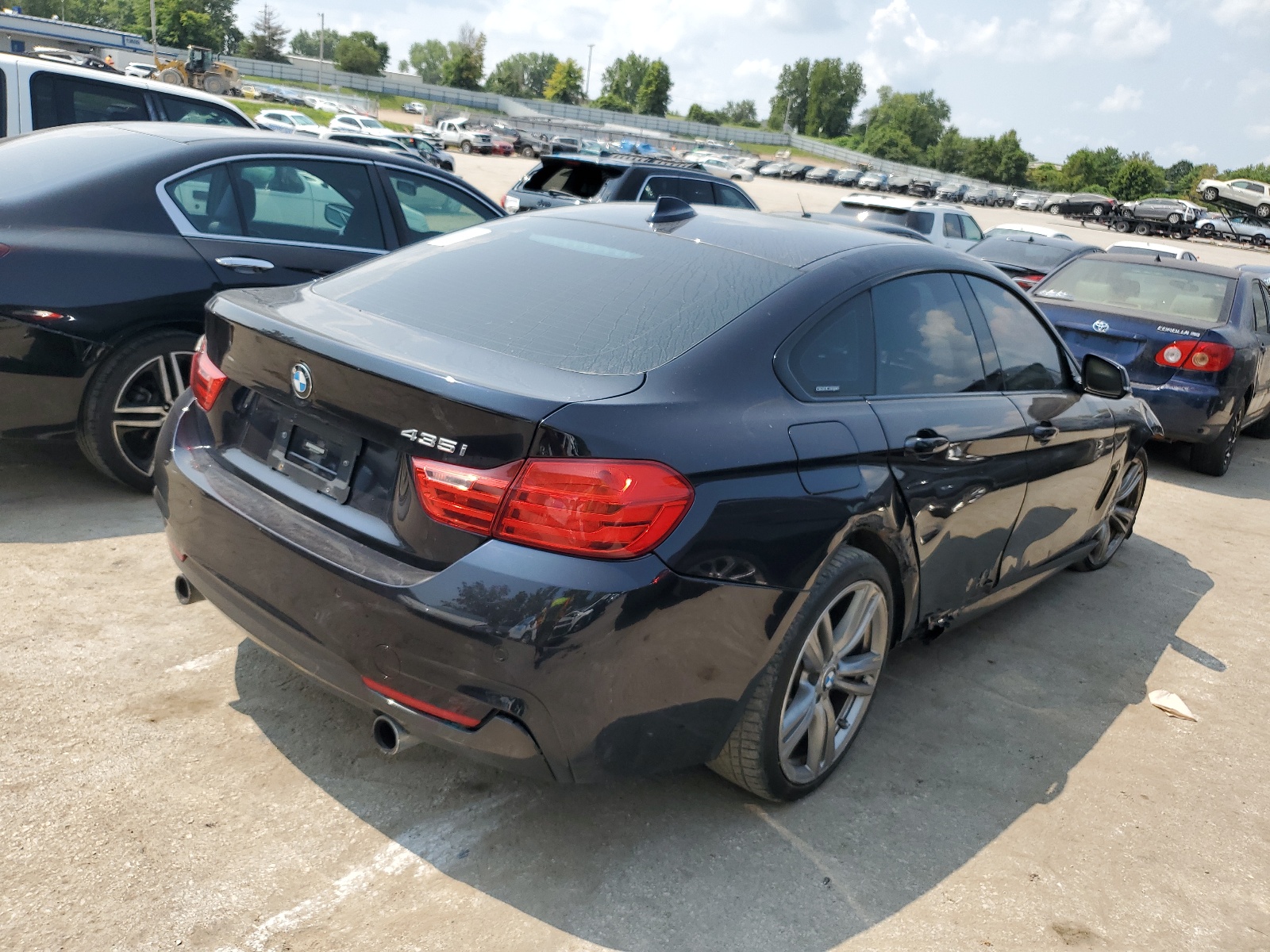 2015 BMW 435 I Gran Coupe vin: WBA4B1C52FD418311