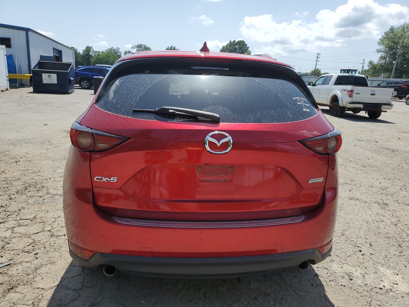 2017 Mazda Cx-5 Grand Touring vin: JM3KFADLXH0187607