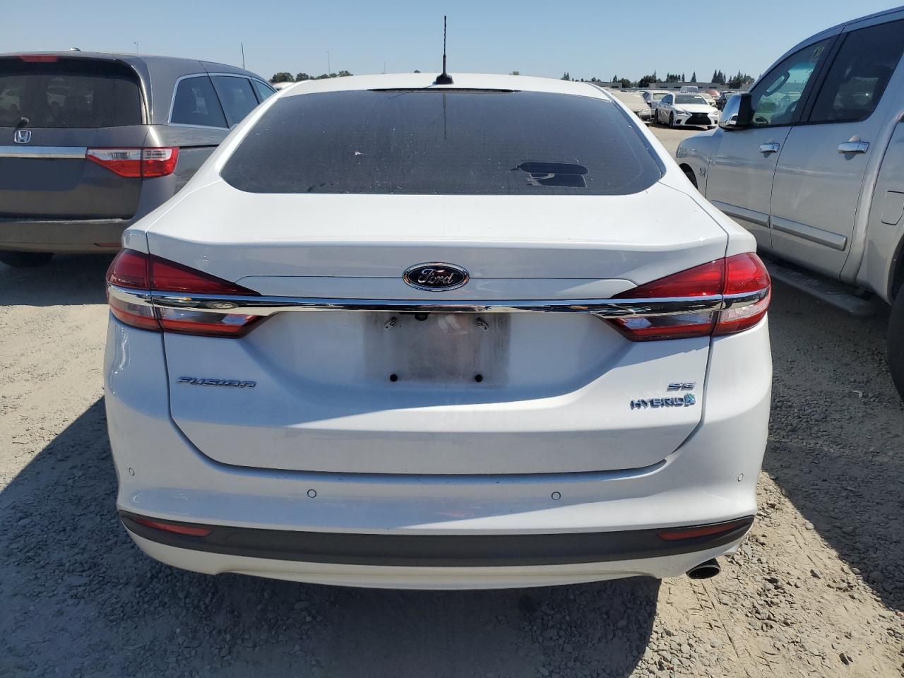 2018 Ford Fusion Se Hybrid VIN: 3FA6P0LU3JR262624 Lot: 63688354