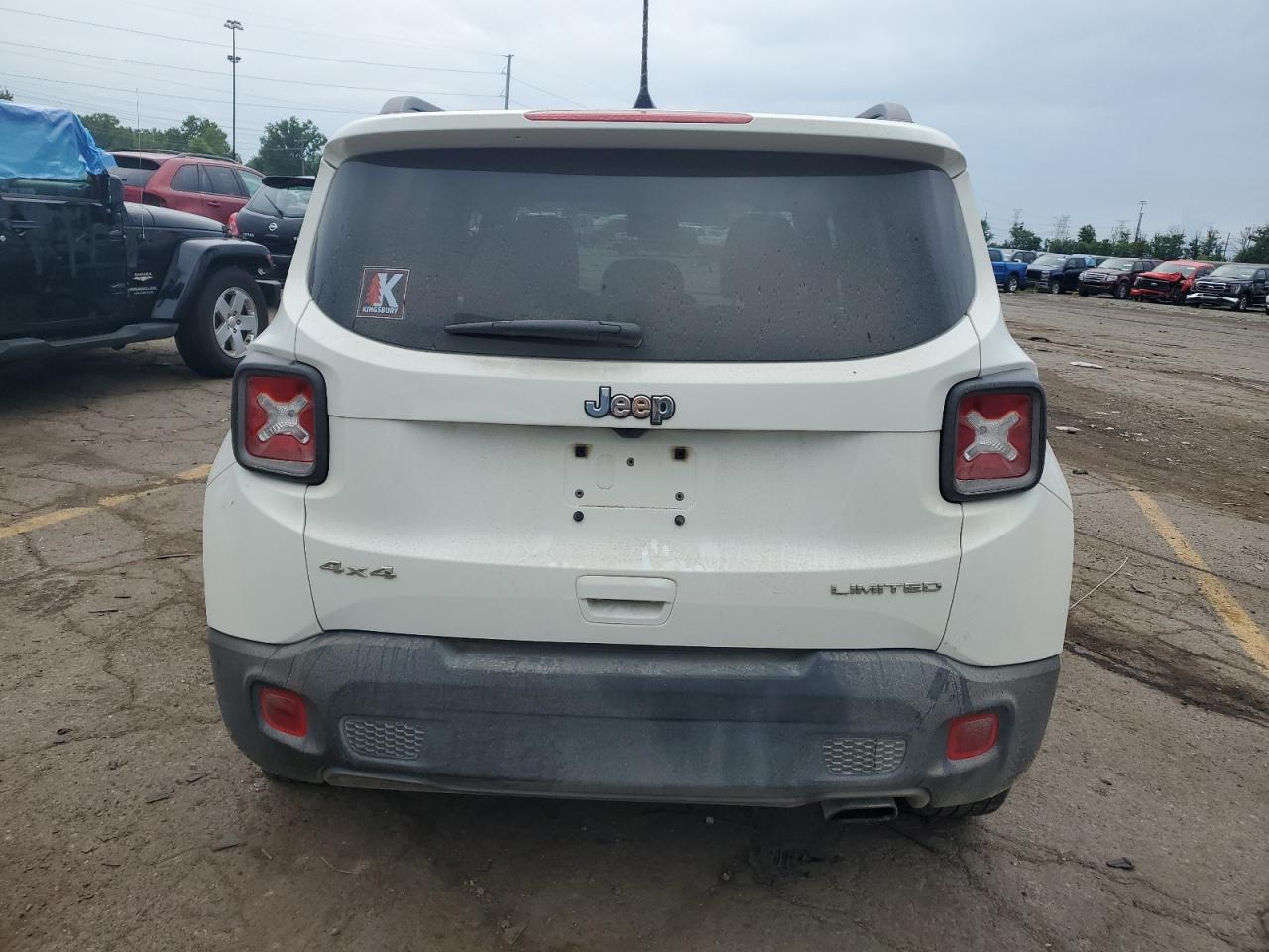 2021 Jeep Renegade Limited VIN: ZACNJDD16MPM63979 Lot: 62004894