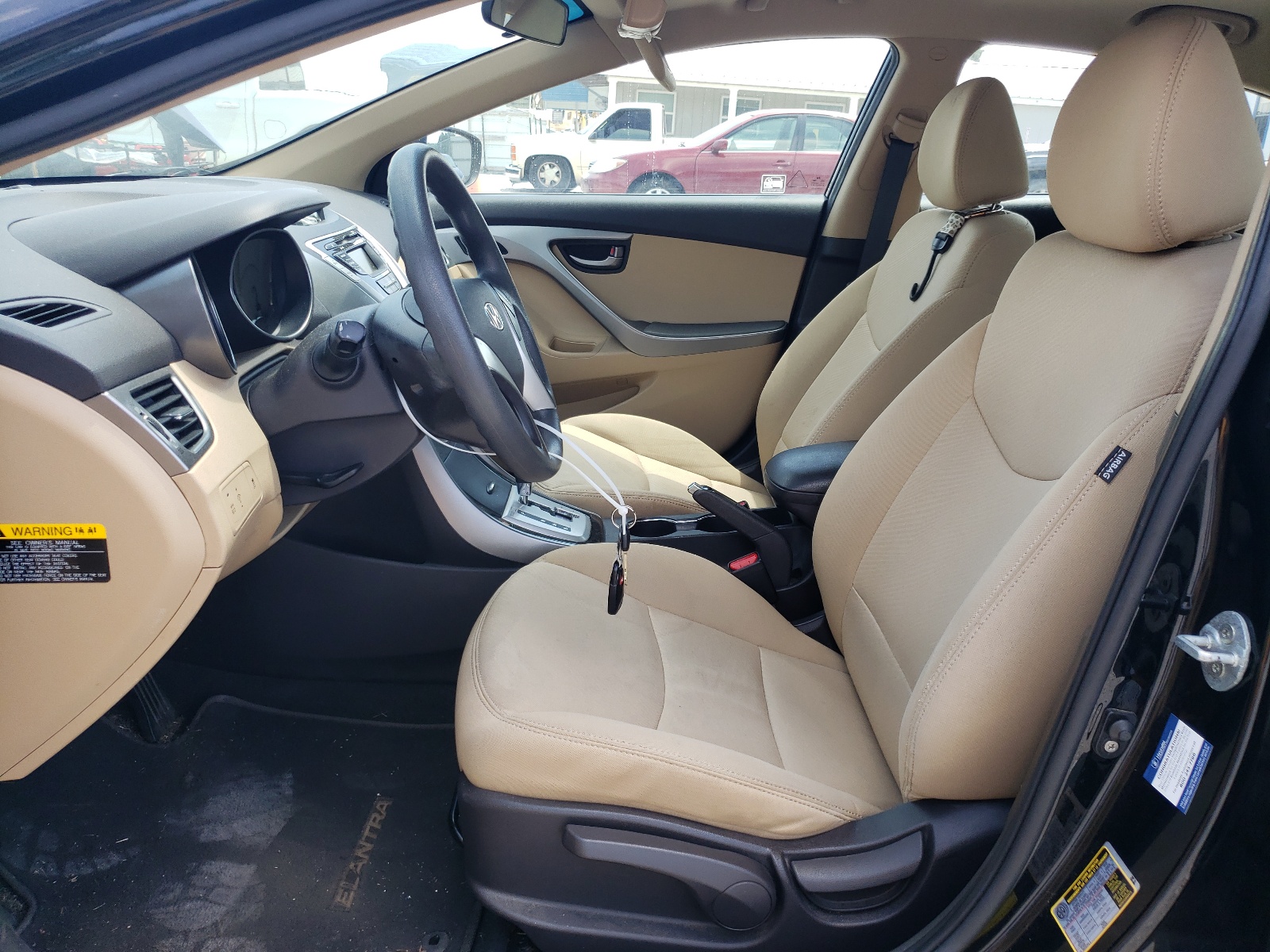 5NPDH4AE7CH074857 2012 Hyundai Elantra Gls