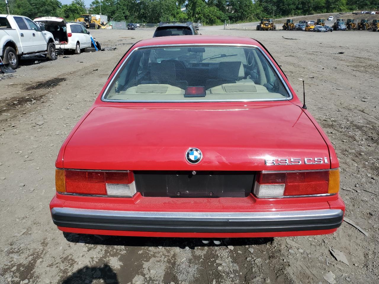 1988 BMW 635 Csi VIN: WBAEC7412J0608559 Lot: 64790744