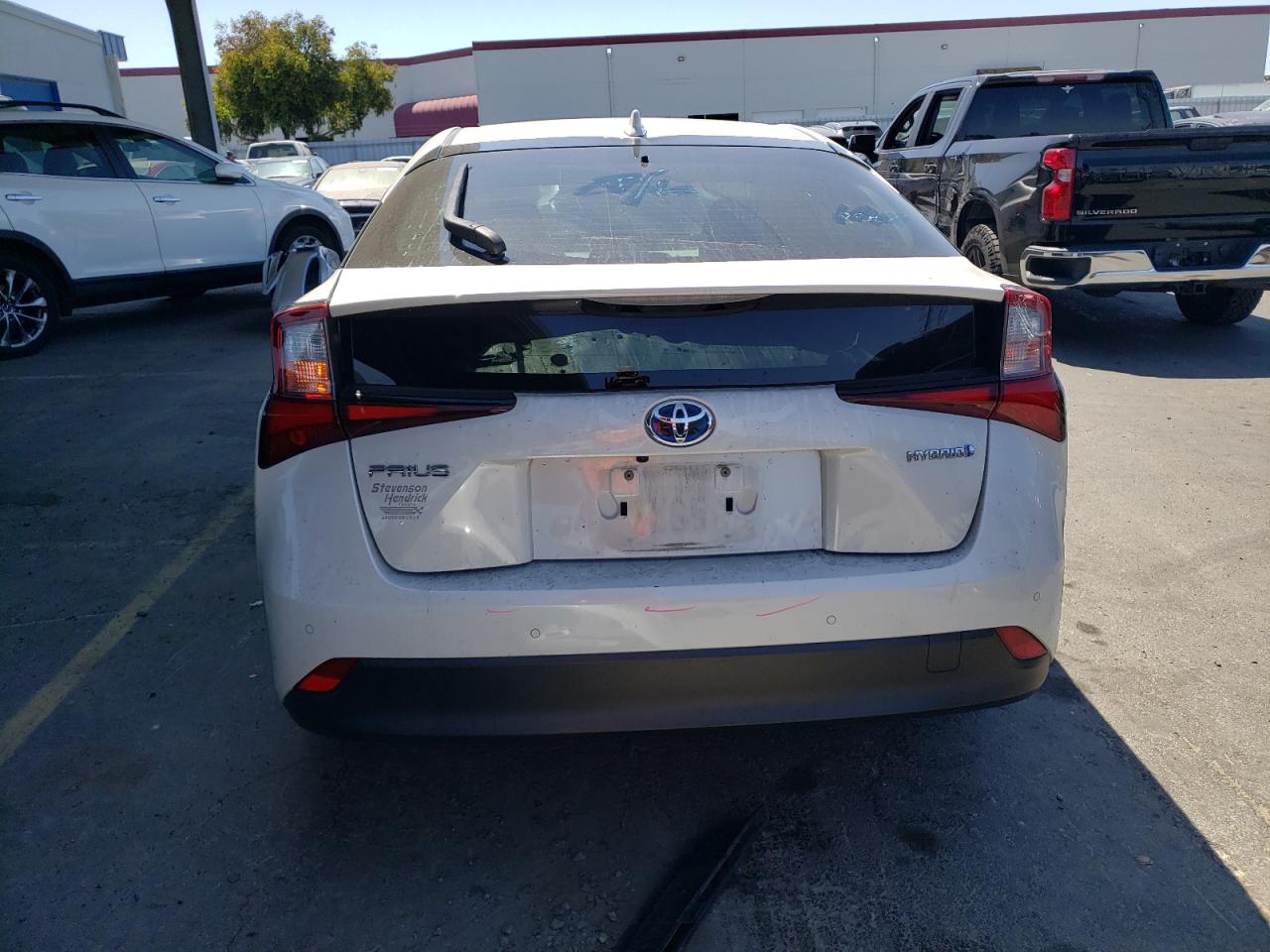 2019 Toyota Prius VIN: JTDKARFU9K3101480 Lot: 61759424