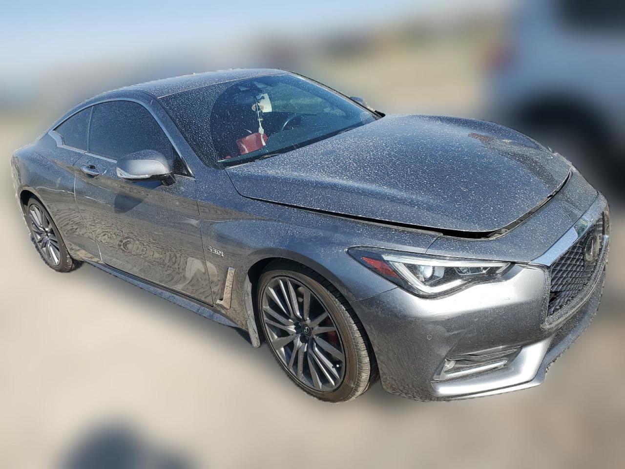 2017 Infiniti Q60 Red Sport 400 VIN: JN1FV7EL1HM700110 Lot: 64705114