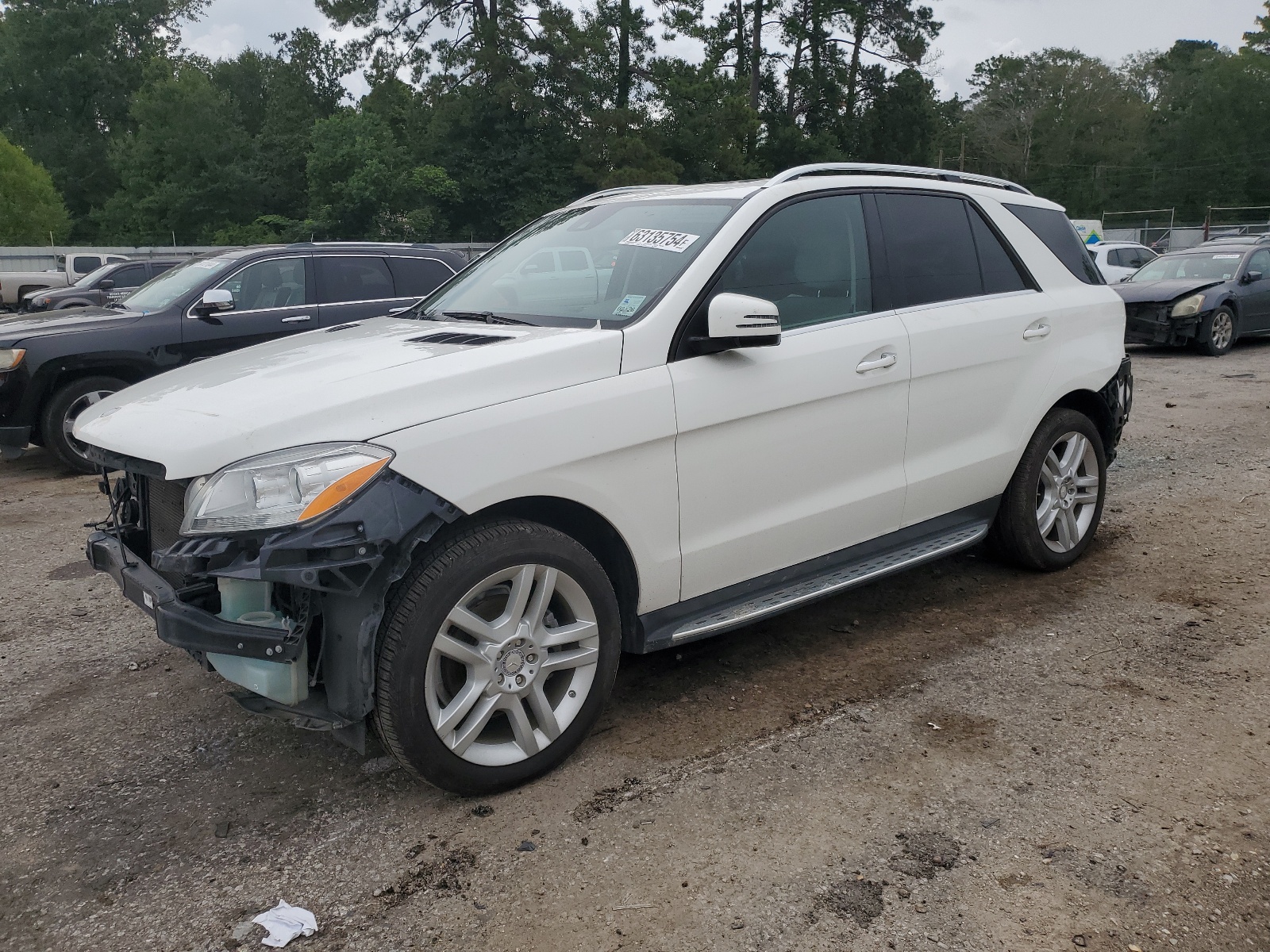 2015 Mercedes-Benz Ml 350 vin: 4JGDA5JB3FA497202