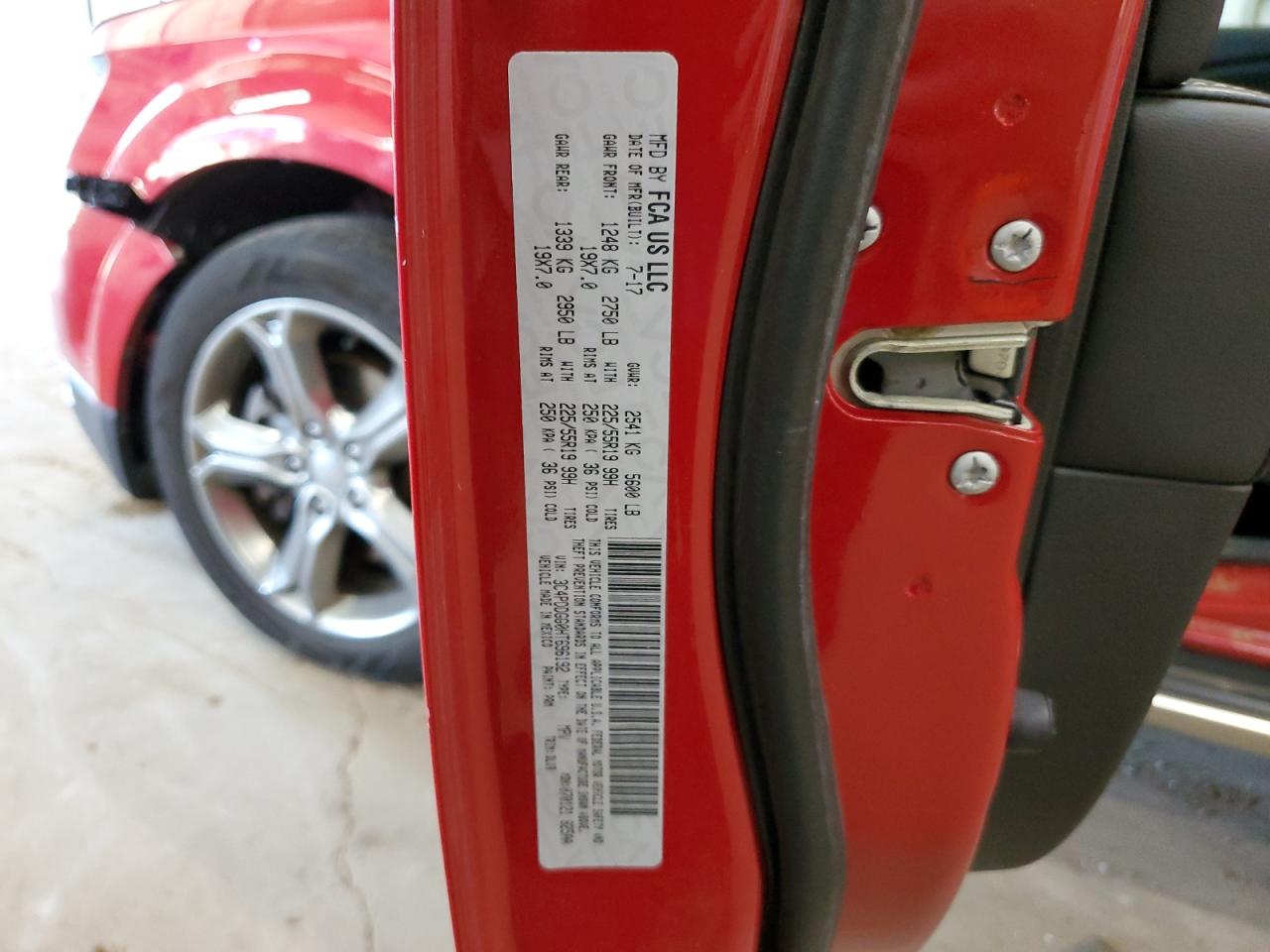 2017 Dodge Journey Crossroad VIN: 3C4PDDGG0HT696192 Lot: 64382884