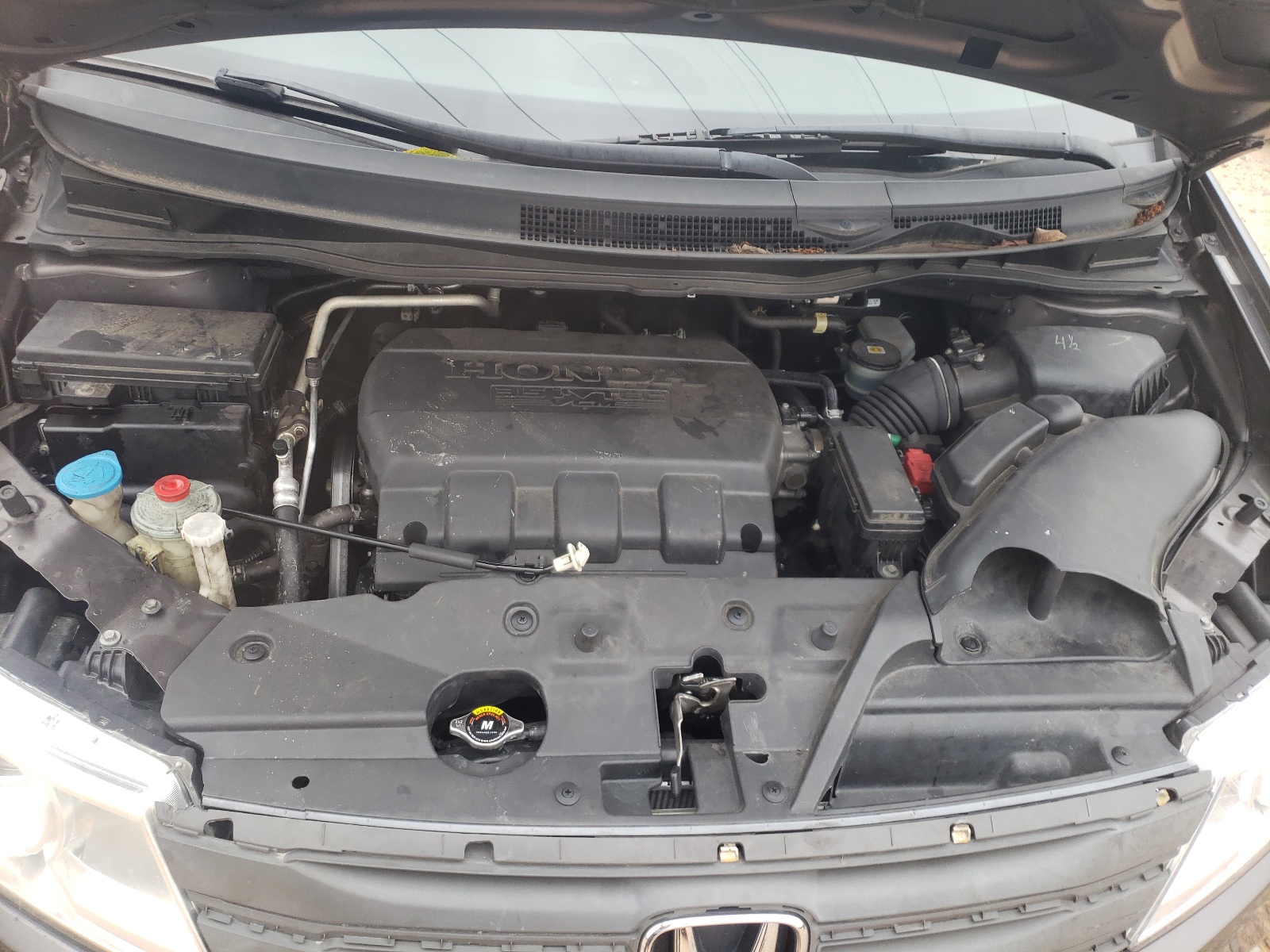 5FNRL5H92CB075741 2012 Honda Odyssey Touring