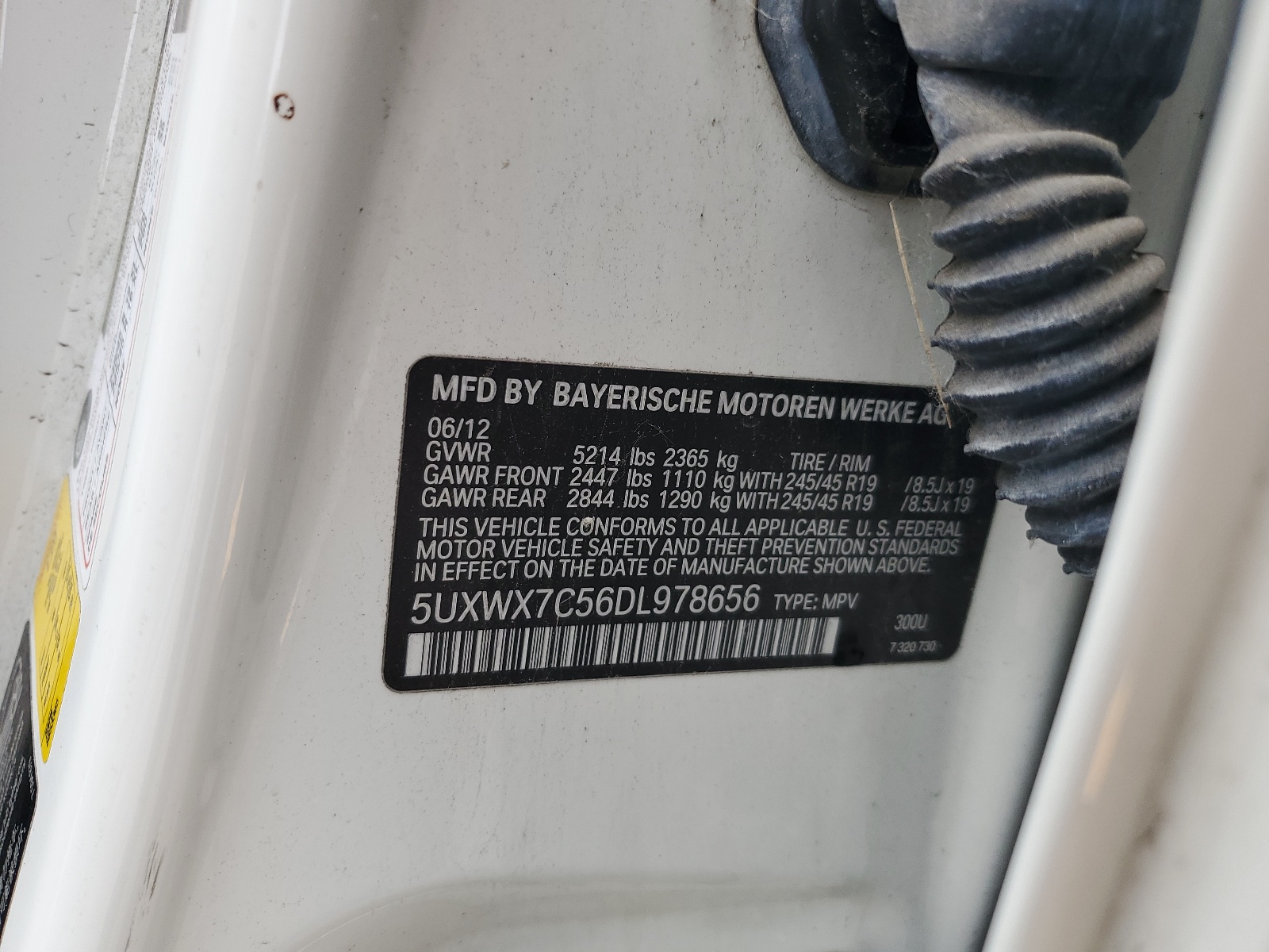 5UXWX7C56DL978656 2013 BMW X3 xDrive35I