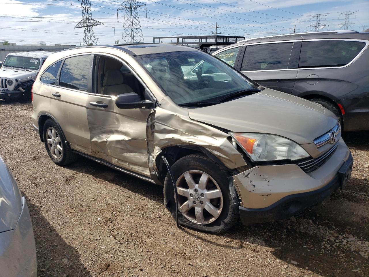 2008 Honda Cr-V Ex VIN: 5J6RE48588L003877 Lot: 61342374