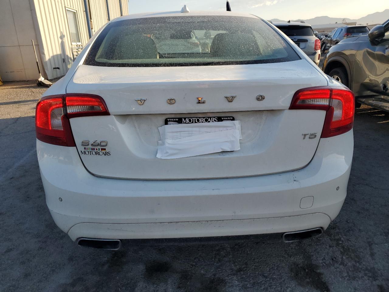 2014 Volvo S60 T5 VIN: YV1612FS0E2286885 Lot: 64095724