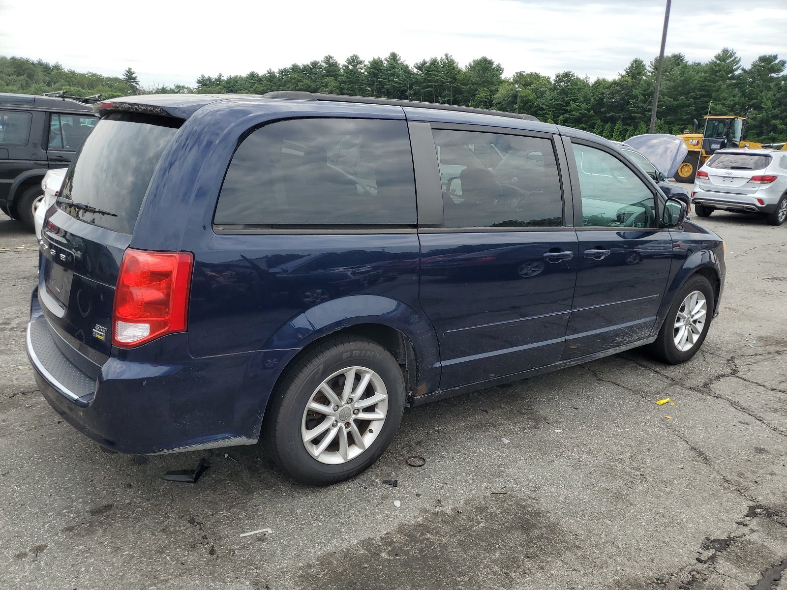 2C4RDGCG7ER186744 2014 Dodge Grand Caravan Sxt