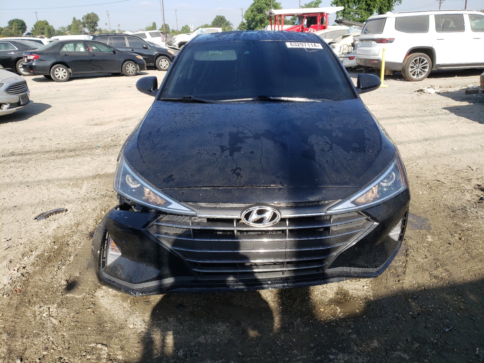 2020 Hyundai Elantra Sel vin: 5NPD84LF0LH548931