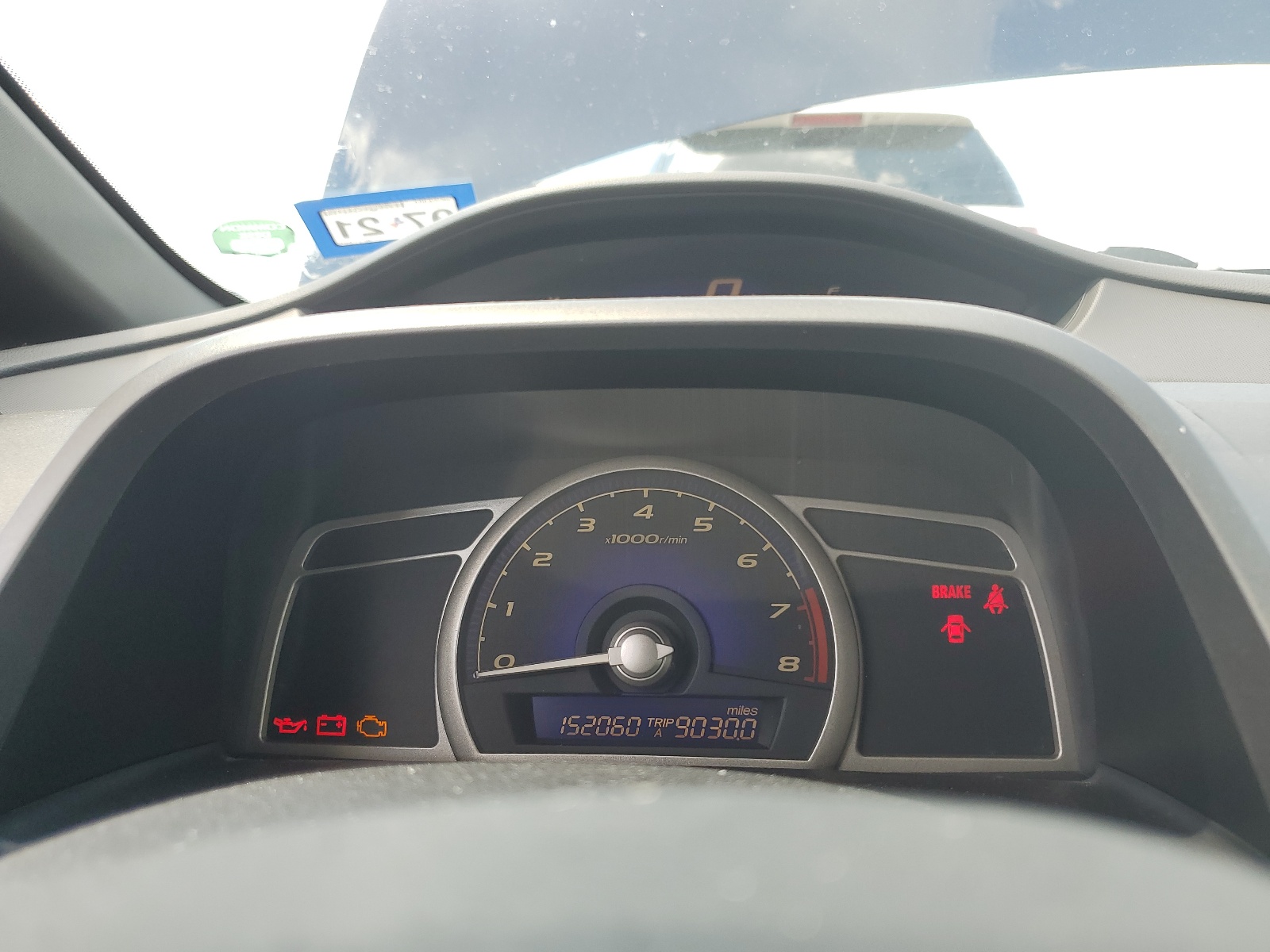 1HGFA15588L119489 2008 Honda Civic Lx