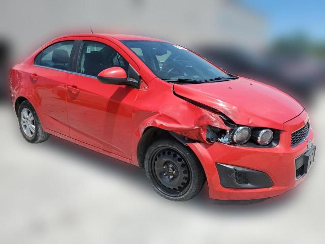 Седани CHEVROLET SONIC 2014 Червоний