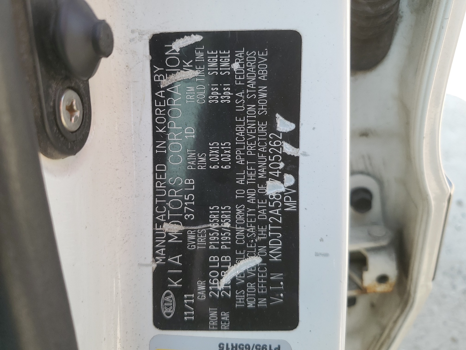 KNDJT2A58C7405262 2012 Kia Soul