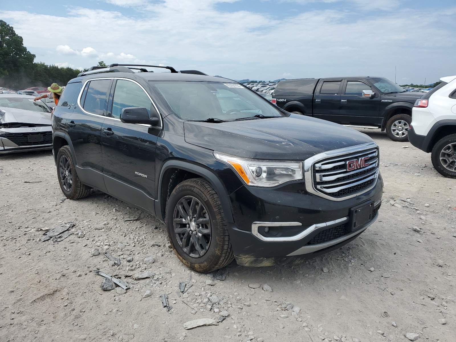 1GKKNULS6KZ157405 2019 GMC Acadia Slt-1