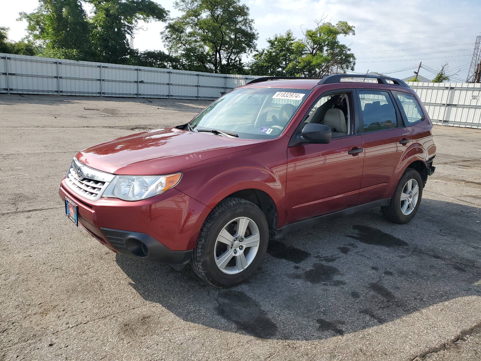 JF2SHABC0CH421786 2012 Subaru Forester 2.5X