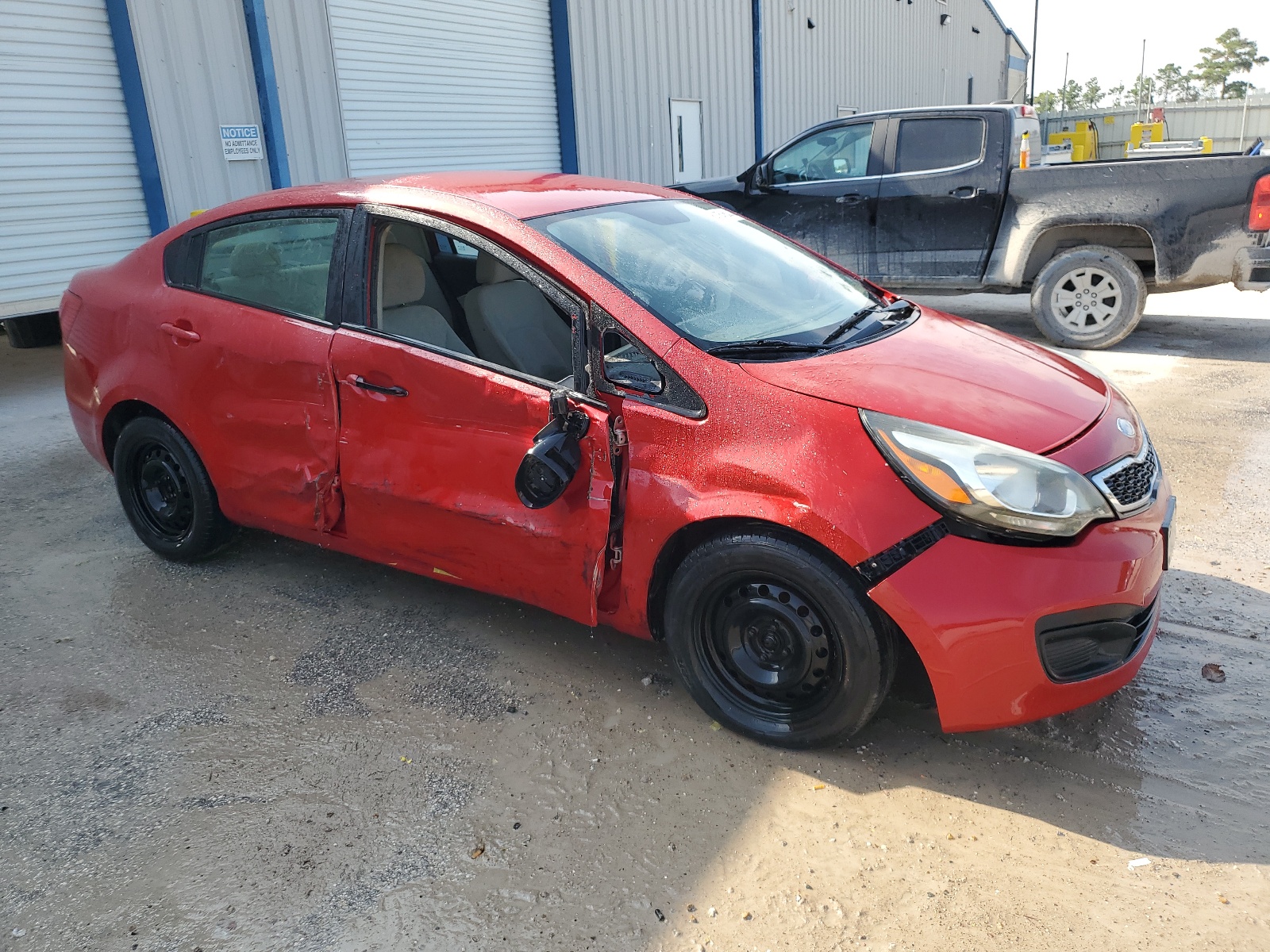 2013 Kia Rio Lx vin: KNADM4A31D6256668