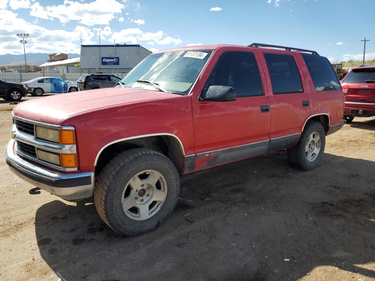 1997 Chevrolet Tahoe K1500 VIN: 1GNEK13R9VJ300113 Lot: 61737134