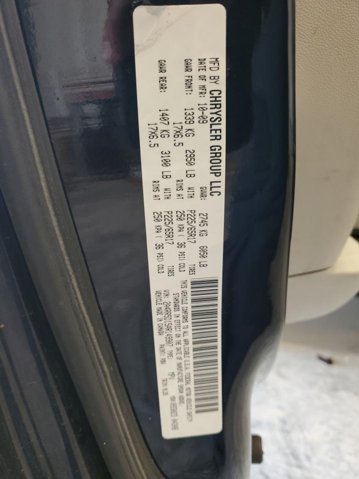 2010 Chrysler Town & Country Touring VIN: 2A4RR5D15AR149907 Lot: 62289894