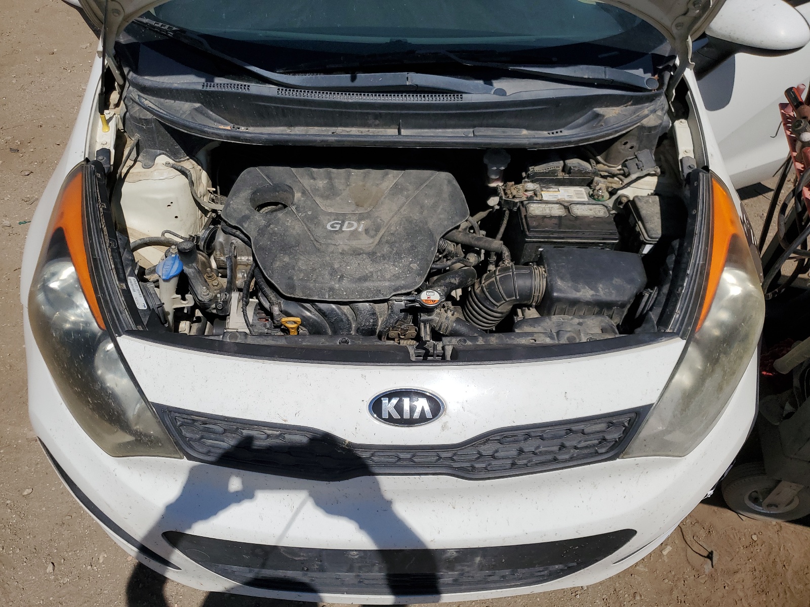 KNADM5A38E6350263 2014 Kia Rio Lx