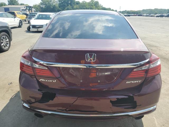 Sedans HONDA ACCORD 2017 Maroon