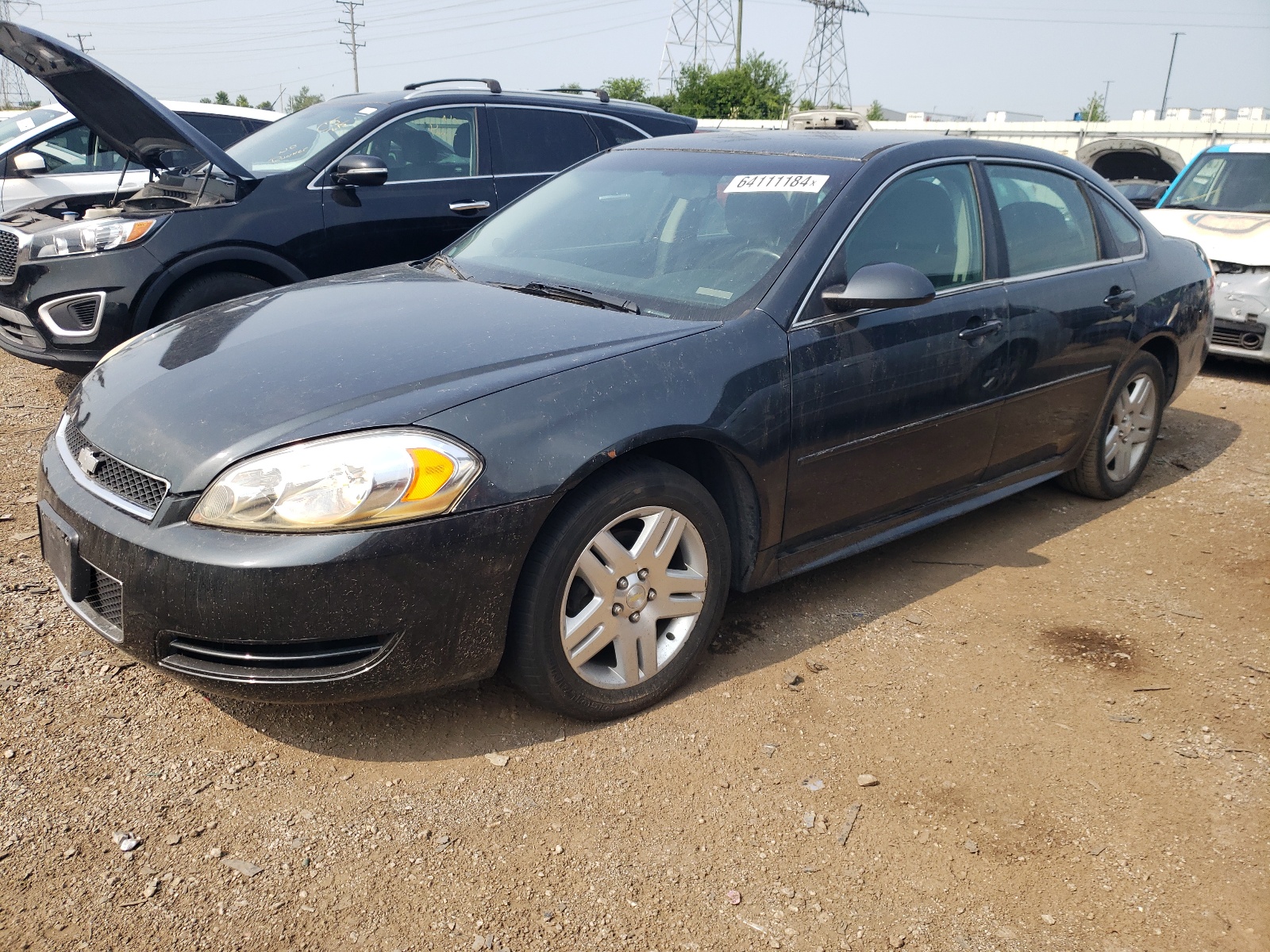 2013 Chevrolet Impala Lt vin: 2G1WG5E33D1160480