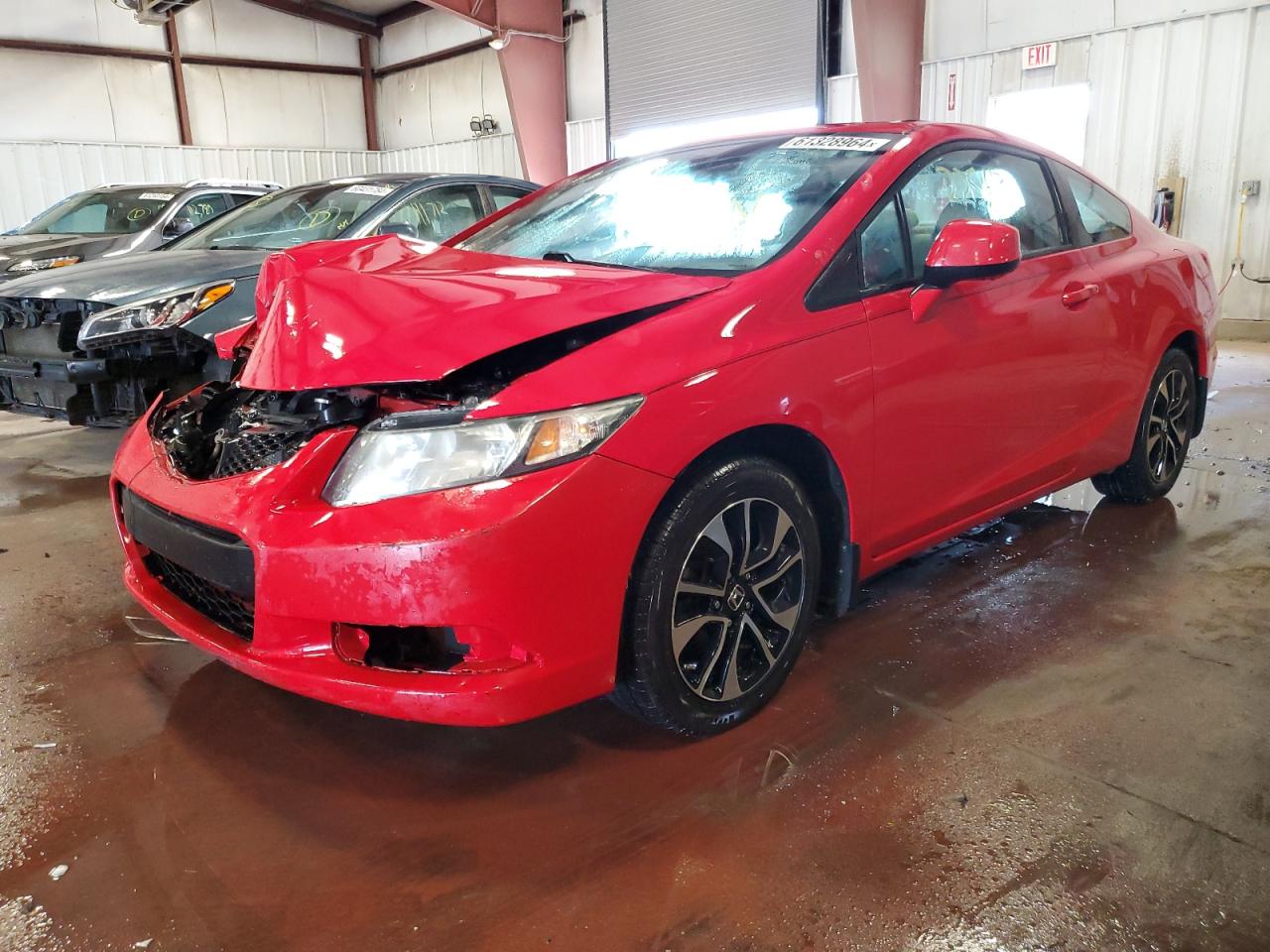 VIN 2HGFG3B83DH529231 2013 HONDA CIVIC no.1