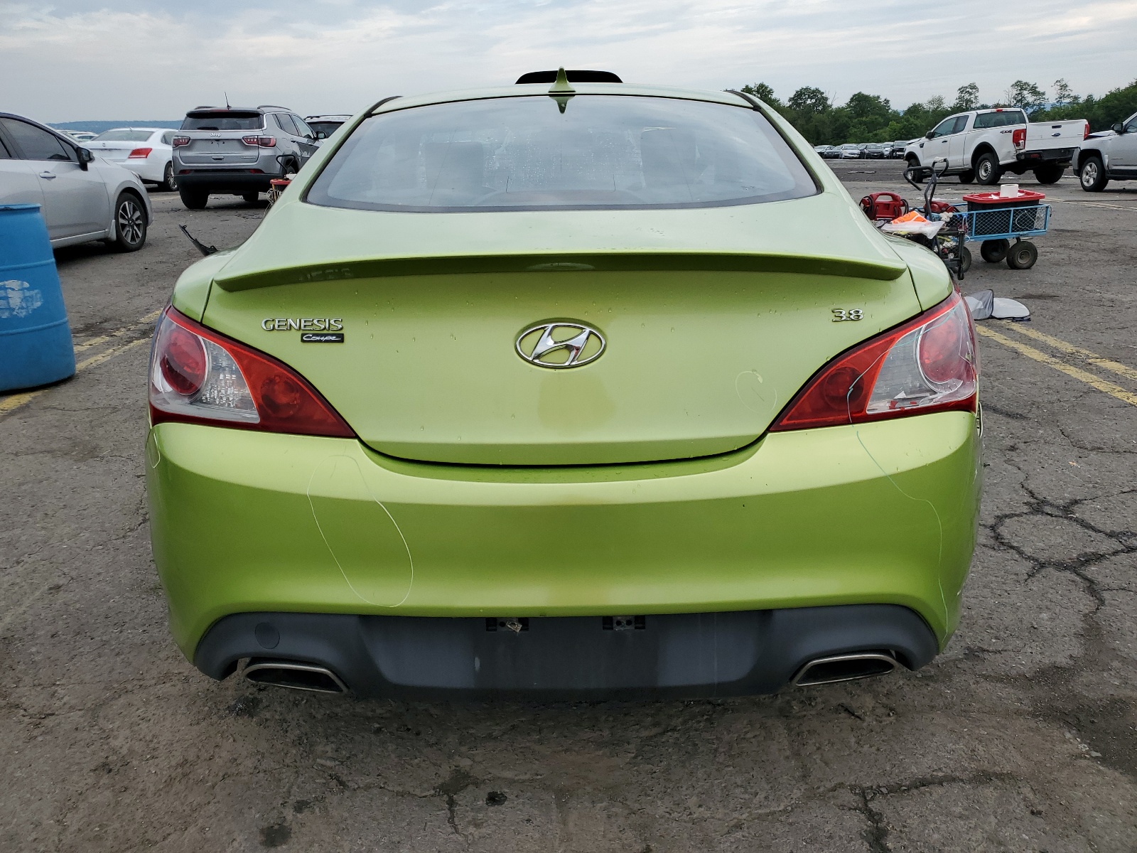 KMHHU6KH9AU005345 2010 Hyundai Genesis Coupe 3.8L