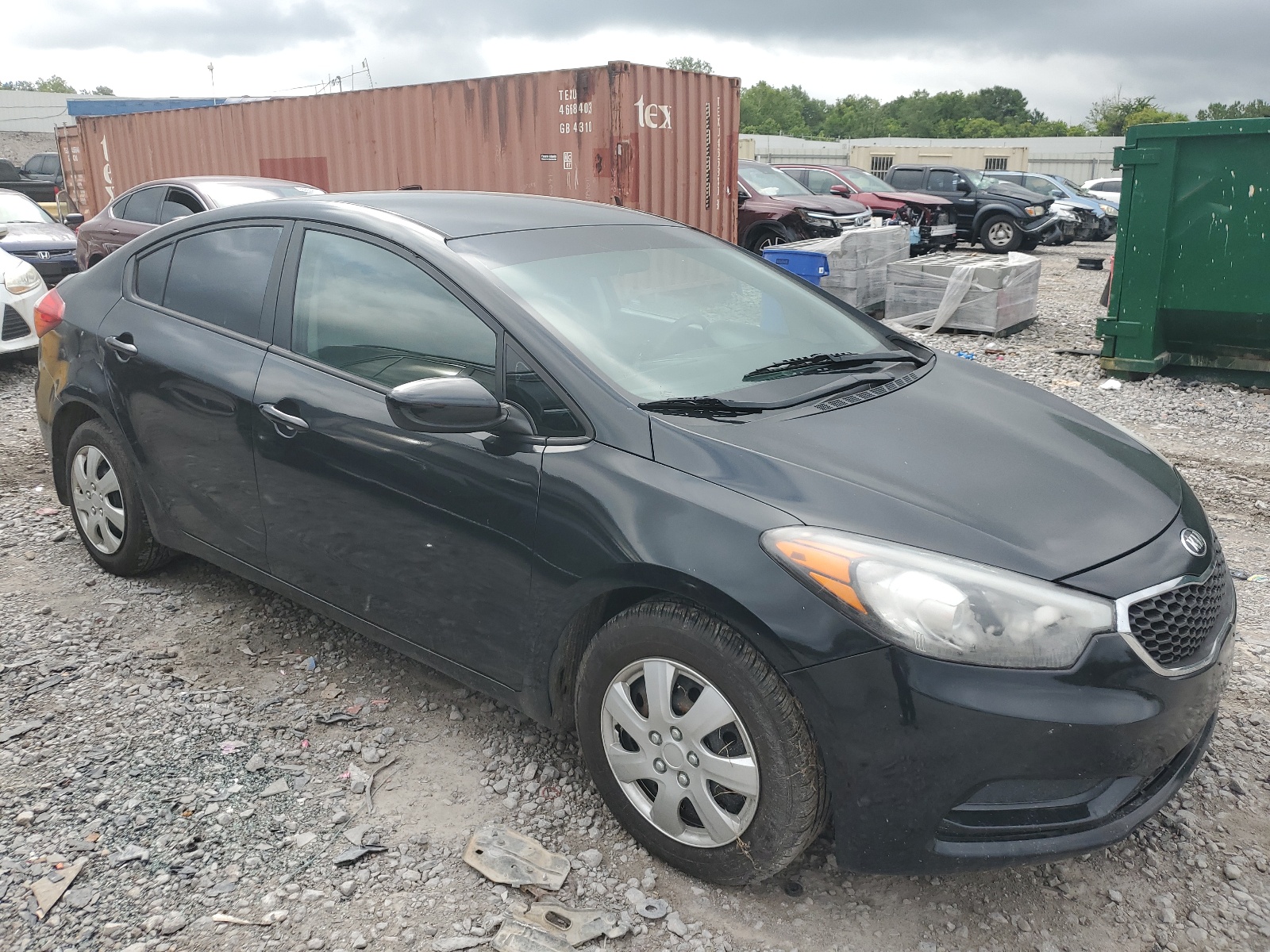 2014 Kia Forte Lx vin: KNAFK4A62E5191815