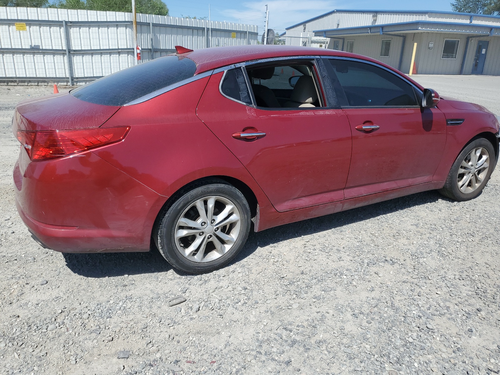 2013 Kia Optima Lx vin: 5XXGM4A70DG161040