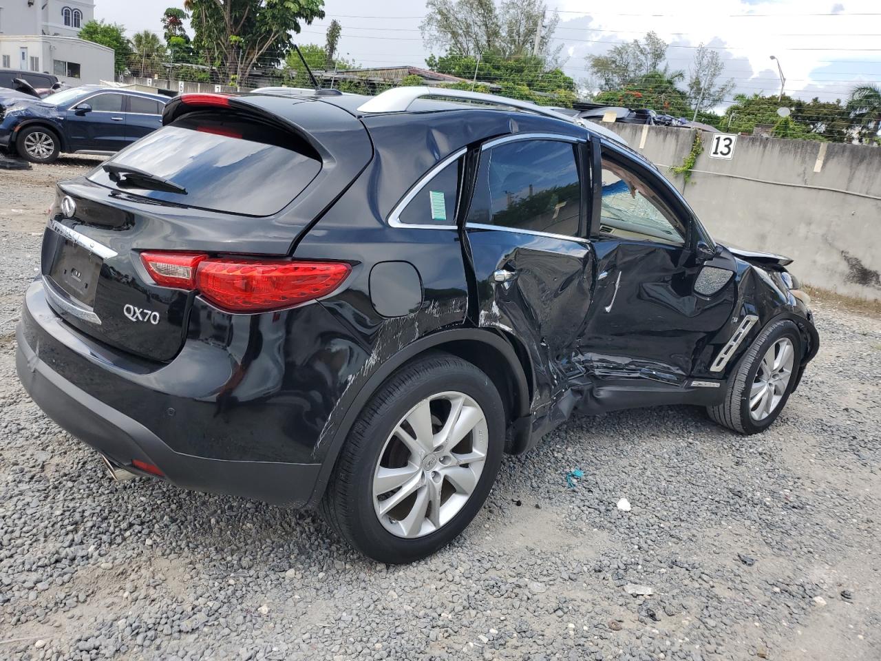 2016 Infiniti Qx70 VIN: JN8CS1MU1GM671324 Lot: 65125514