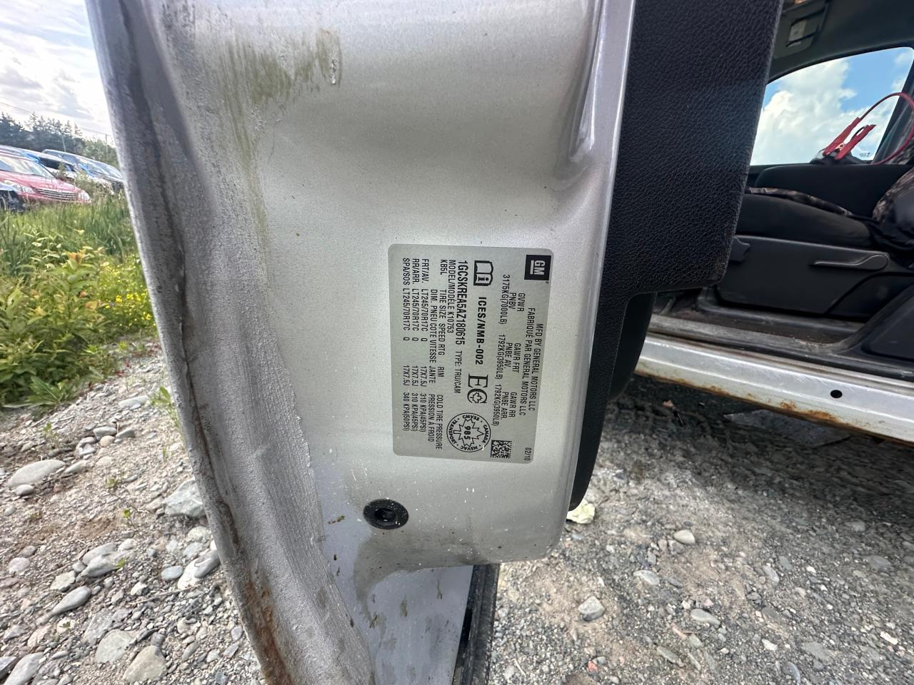 2010 Chevrolet Silverado K1500 Ls VIN: 1GCSKREA5AZ180615 Lot: 62023164