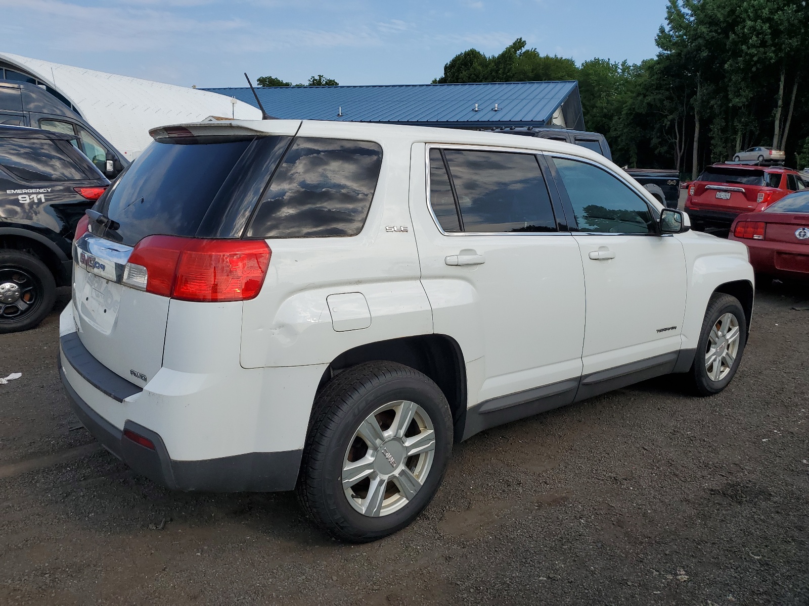 2GKFLVEK8E6129633 2014 GMC Terrain Sle