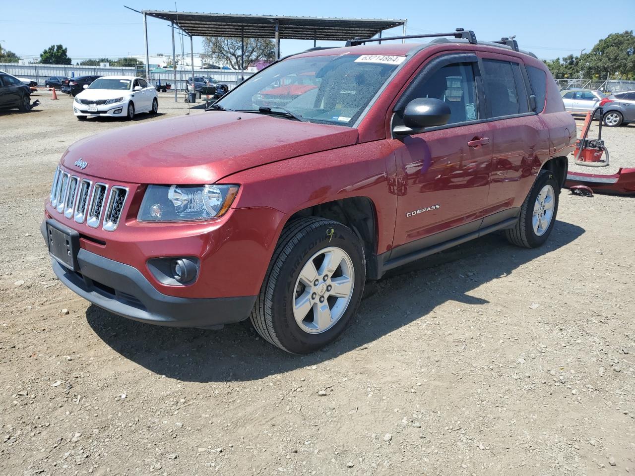 2015 Jeep Compass Sport VIN: 1C4NJCBA8FD397209 Lot: 63214864