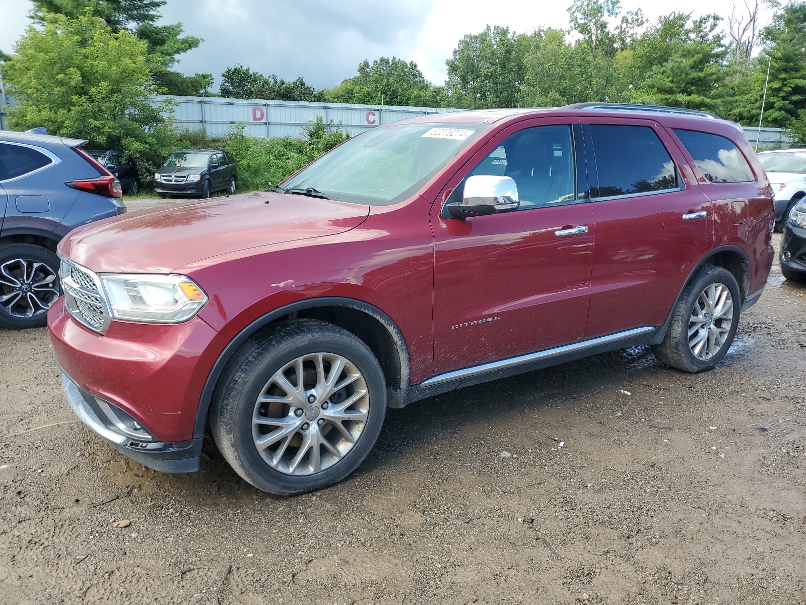 2014 Dodge Durango Citadel vin: 1C4RDJEG8EC592289