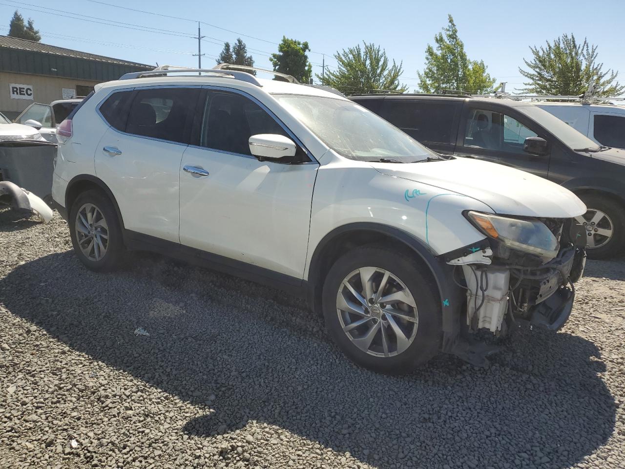 2015 Nissan Rogue S VIN: 5N1AT2MV8FC802280 Lot: 62487084