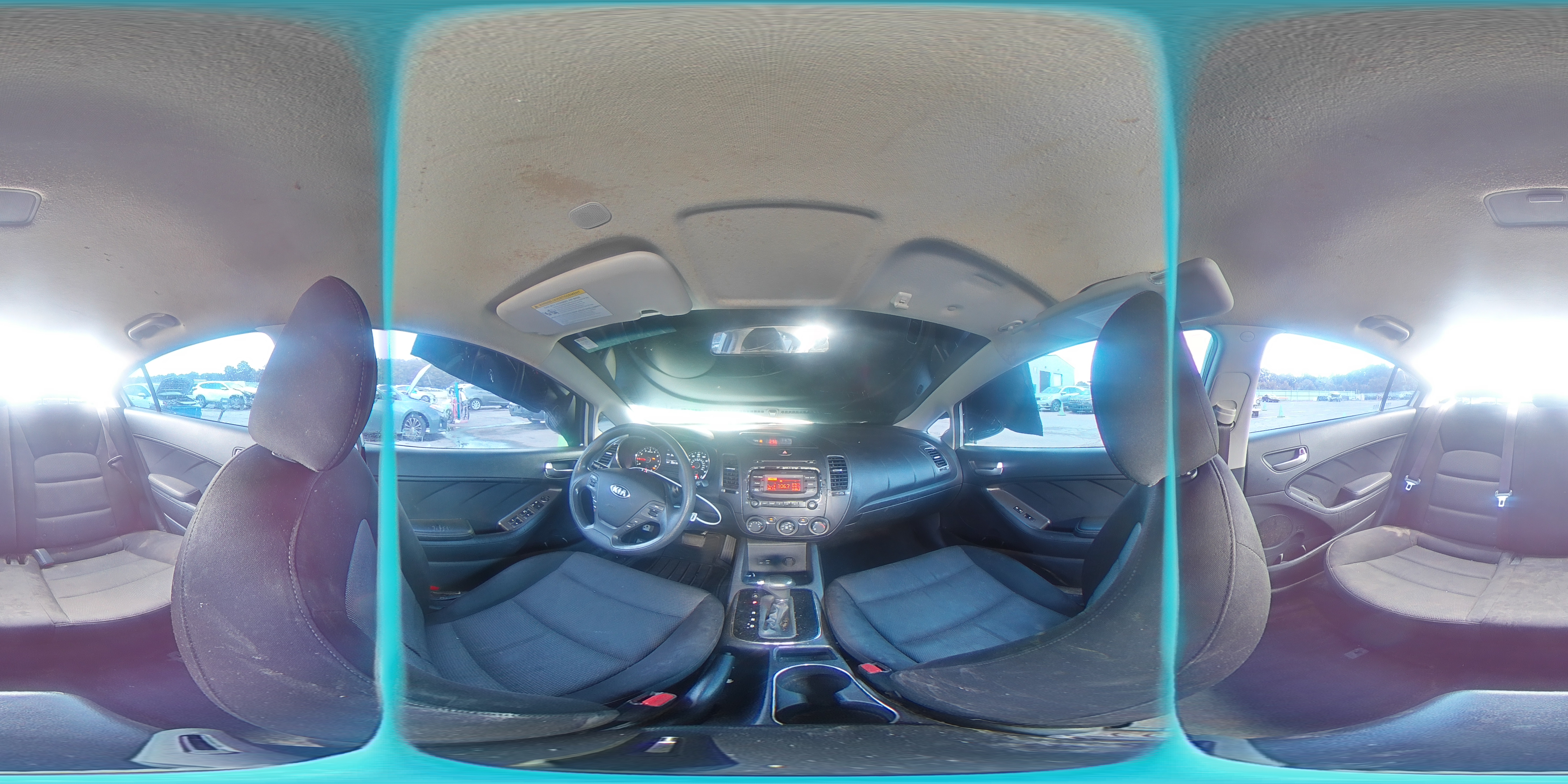 2017 Kia Forte Lx VIN: 3KPFK4A79HE019043 Lot: 61899534